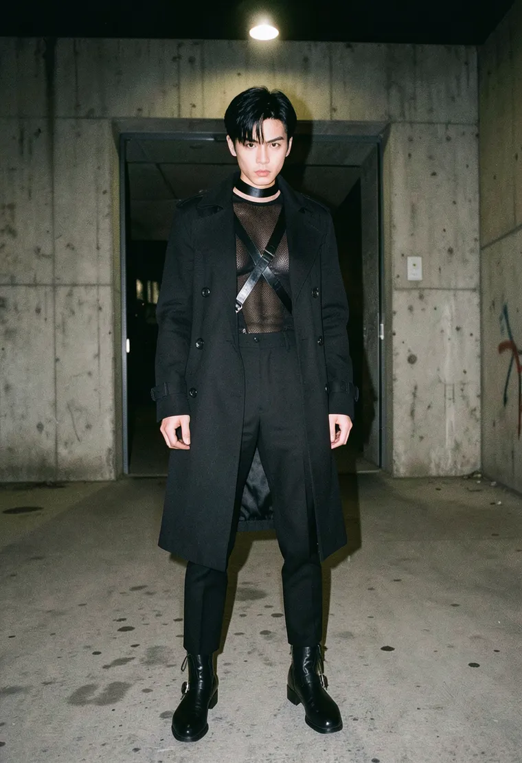 A 32-year-old androgynous Chinese-German with an intense, mysterious aura